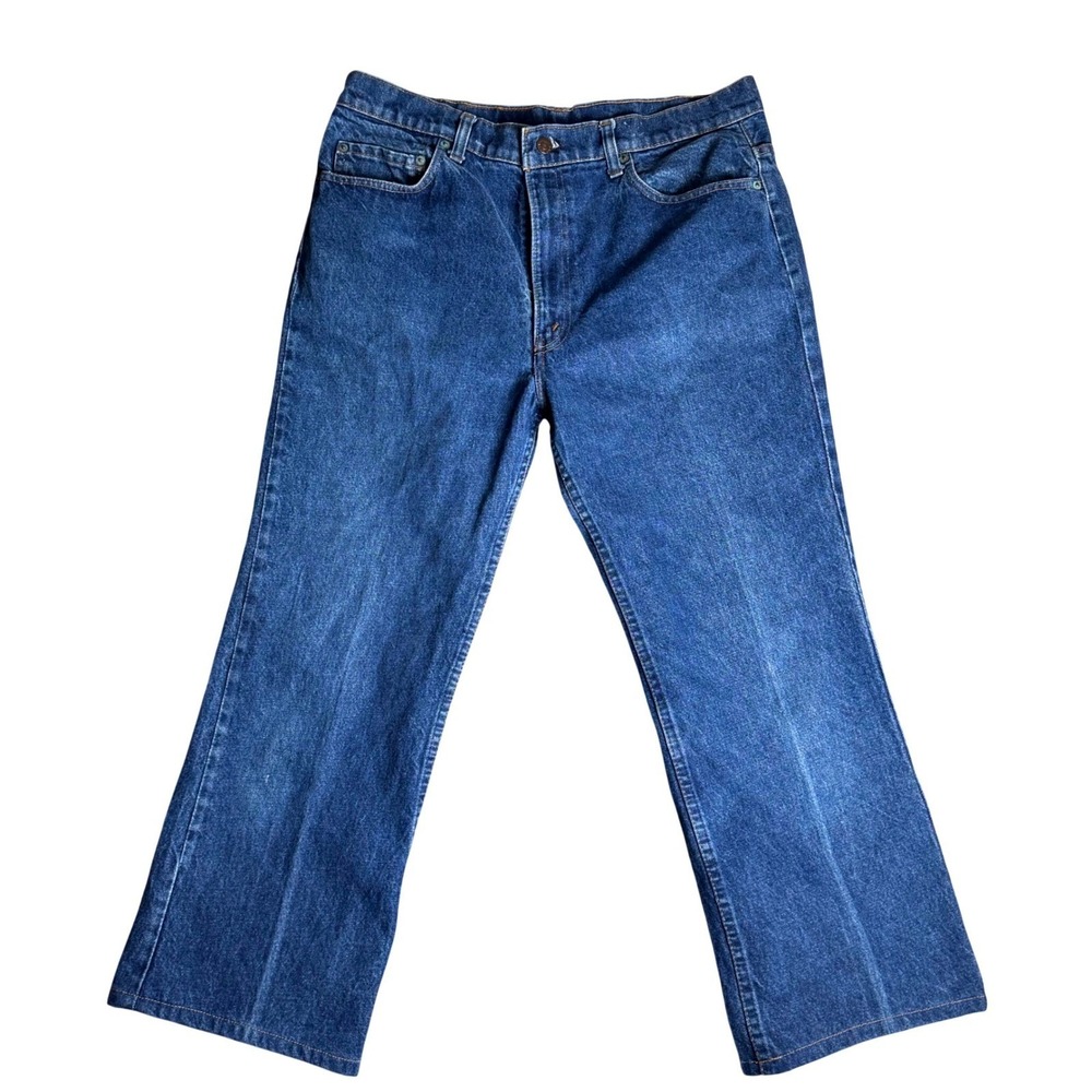 Levi's 517 Vintage Bootcut Jeans 36x31 Made in USA 80s Denim‎